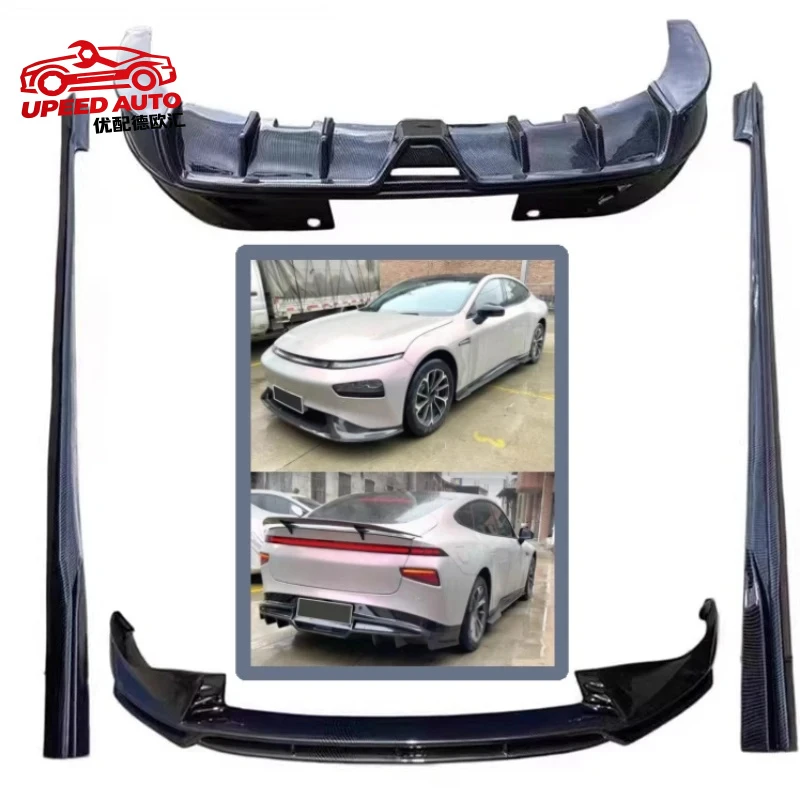 Suitable for Carbon Fiber Pattern Body Kit XPeng P7 2020-2023 Modified Front Shovel Rear Lip Side Skirts Car Accessories
Suitable for Carbon Fiber Pattern Body Kit XPeng P7 2020-2023 Modified Front Shovel Rear Lip Side Skirts Car Accessories