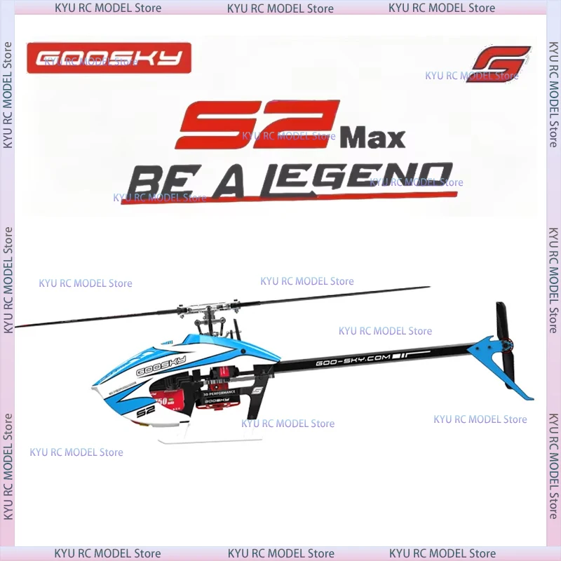 GOOSKY S2 MAX Rc Helicopter Double Brushless 3D Stunt High Performance 6CH S2MAX Rc Helicopter Aircraft Adult Toy Gift BAF080001
GOOSKY S2 MAX Rc Helicopter Double Brushless 3D Stunt High Performance 6CH S2MAX Rc Helicopter Aircraft Adult Toy Gift BAF080001
