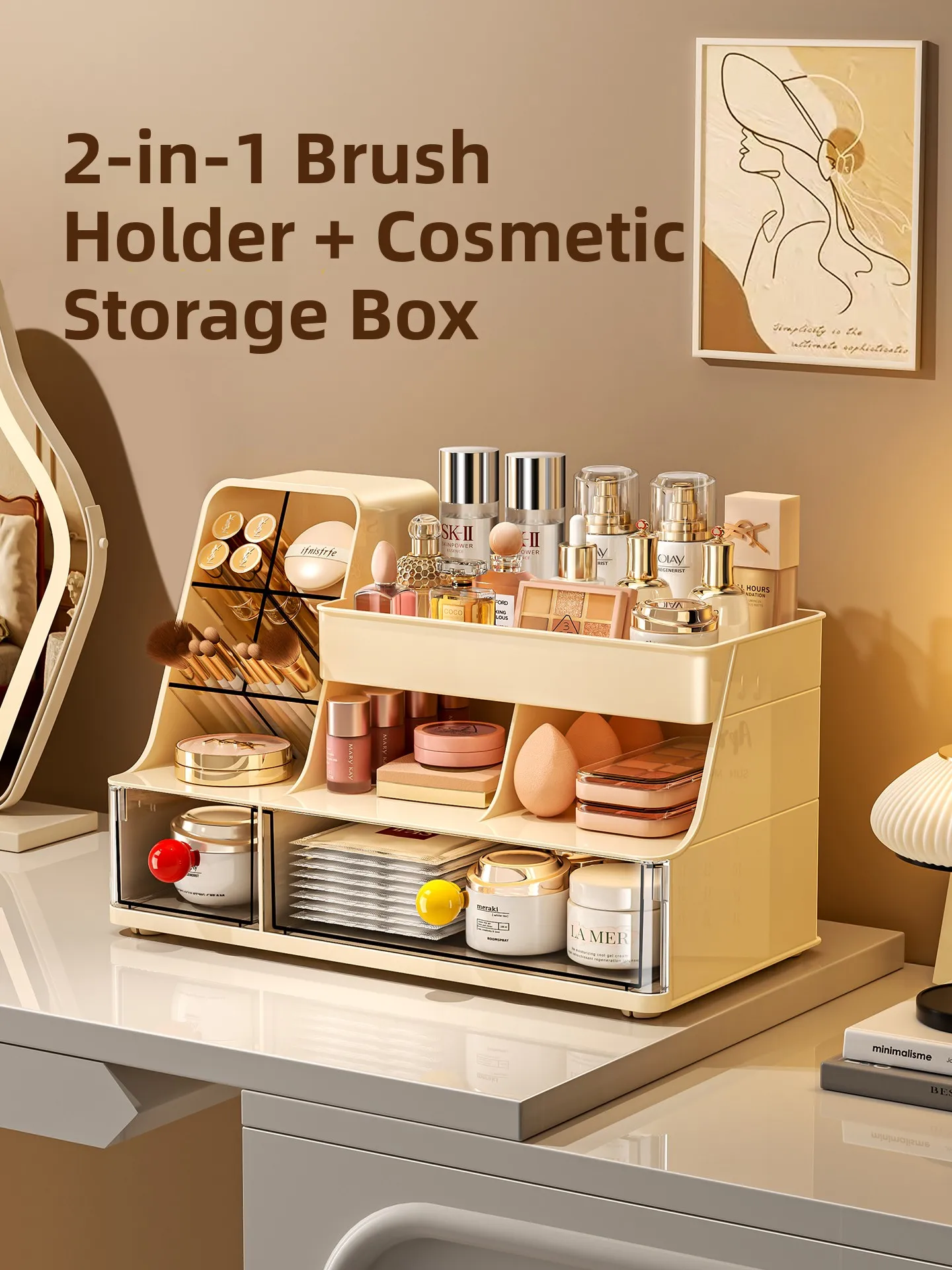 Настольный ящик для хранения eup Bru, органайзер Der Sle, косметический эльф eup Bru, наклонная вставка, высококачественный письменный стол Vani
Настольный ящик для хранения eup Bru, органайзер Der Sle, косметический эльф eup Bru, наклонная вставка, высококачественный письменный стол Vani