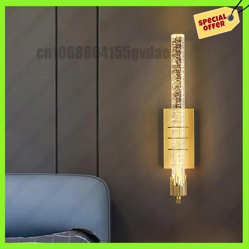 -A61K Настенные светильники Современный пузырьковый кристалл Внутреннее освещение для гостиной Спальня Кабинет Фон Настенные бра Свет
-A61K Настенные светильники Современный пузырьковый кристалл Внутреннее освещение для гостиной Спальня Кабинет Фон Настенные бра Свет