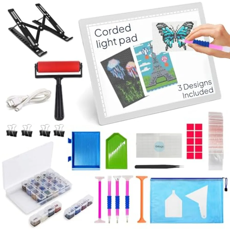 oded A4 Light Pad fo Painting and At Pojets LED Light Boad with At Aessoies Ulta-Thin and Potable Dot Light Boad, Perfect for A
oded A4 Light Pad fo Painting and At Pojets LED Light Boad with At Aessoies Ulta-Thin and Potable Dot Light Boad, Perfect for A