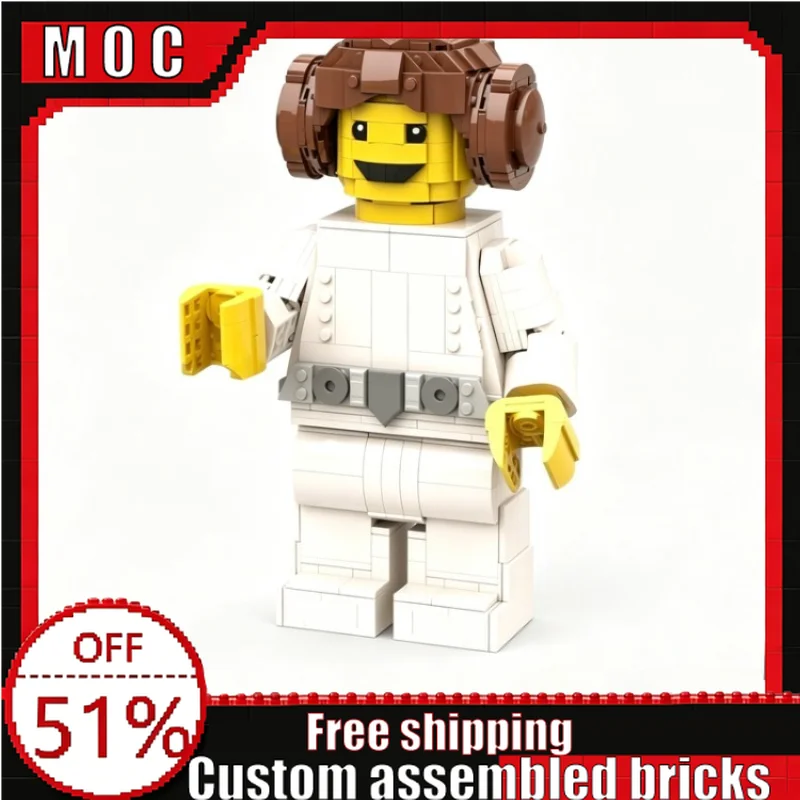 923 PCS Noble Interstellar Lady Character Model Building Blocks DIY Assembly Educational Toys Creative Collection Birthday Gifts
923 PCS Noble Interstellar Lady Character Model Building Blocks DIY Assembly Educational Toys Creative Collection Birthday Gifts