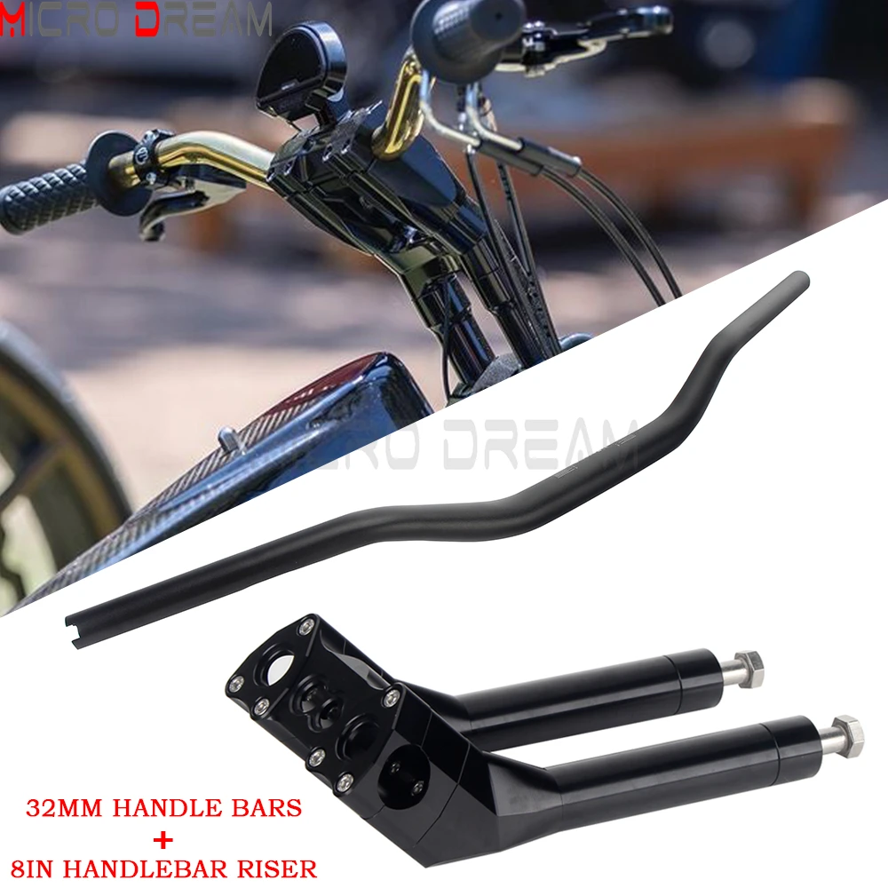 8inch Handlebar Riser Motorcycle Handlebar Riser Bar Mount Handle Clamp 1-1/4" 32mm Handle Bar For Harley Dyna Softail Sportster
8inch Handlebar Riser Motorcycle Handlebar Riser Bar Mount Handle Clamp 1-1/4" 32mm Handle Bar For Harley Dyna Softail Sportster