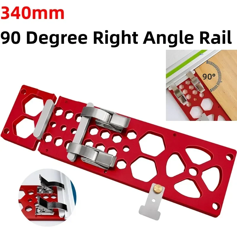 340mmm Woodworking Track Saw Square Right Angle Circular Saw Guide Rail Stop For Electric Circular Saw And Engraving Machines
340mmm Woodworking Track Saw Square Right Angle Circular Saw Guide Rail Stop For Electric Circular Saw And Engraving Machines