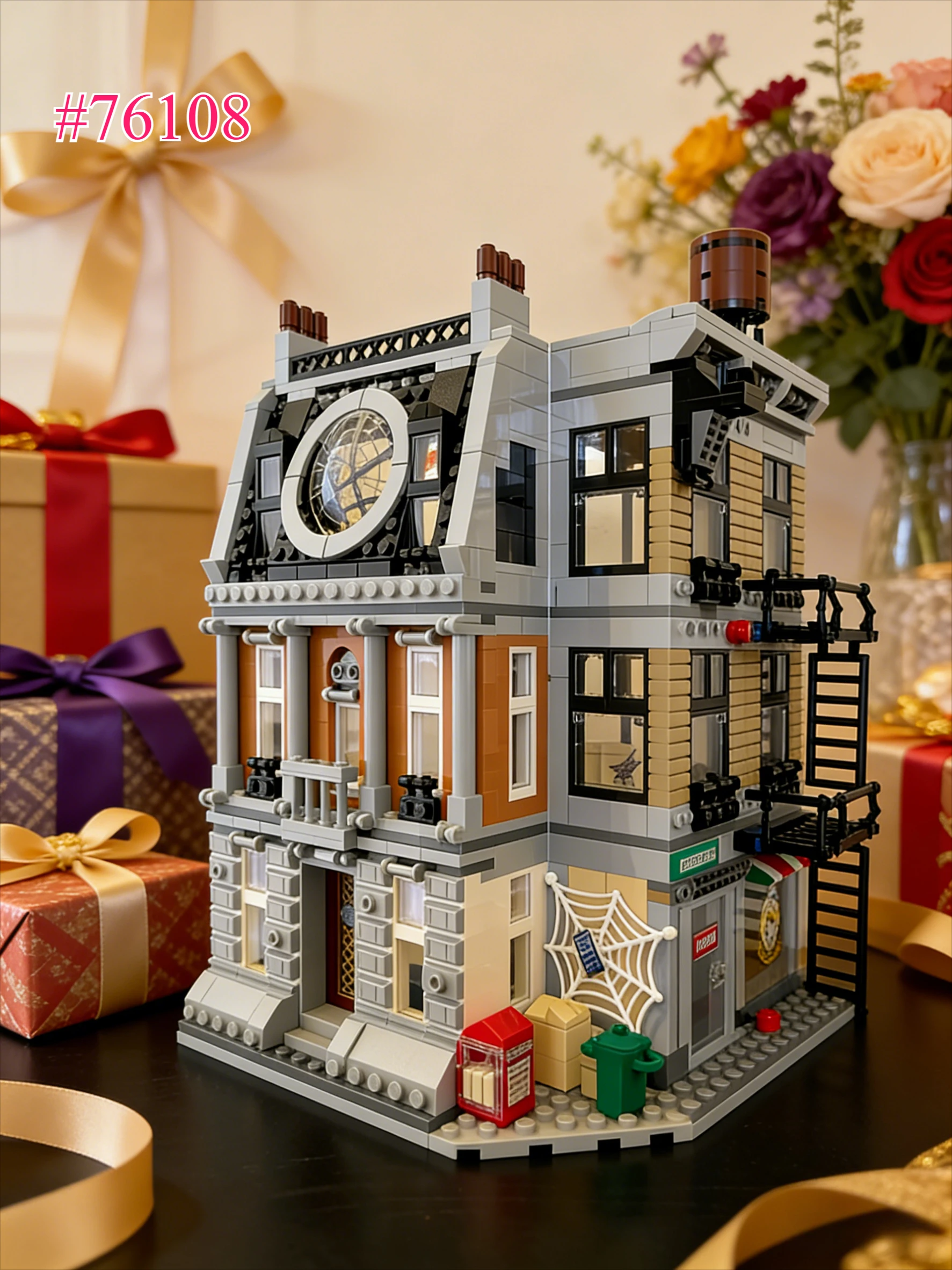 Наборы строительных блоков Hero Series Sanctuary Sanctuary Showdown 76108, совместимые с частицами Legoed, подходят для рождественского подарка
Наборы строительных блоков Hero Series Sanctuary Sanctuary Showdown 76108, совместимые с частицами Legoed, подходят для рождественского подарка