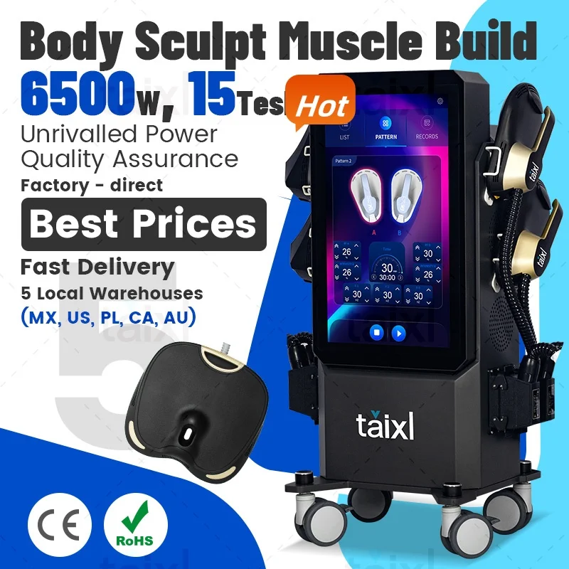 Professional Neo Body Sculpting Machine Shaping Powerful 6500W 200hz EMS Radio Frequency RF Muscle Stimulator Device
Professional Neo Body Sculpting Machine Shaping Powerful 6500W 200hz EMS Radio Frequency RF Muscle Stimulator Device