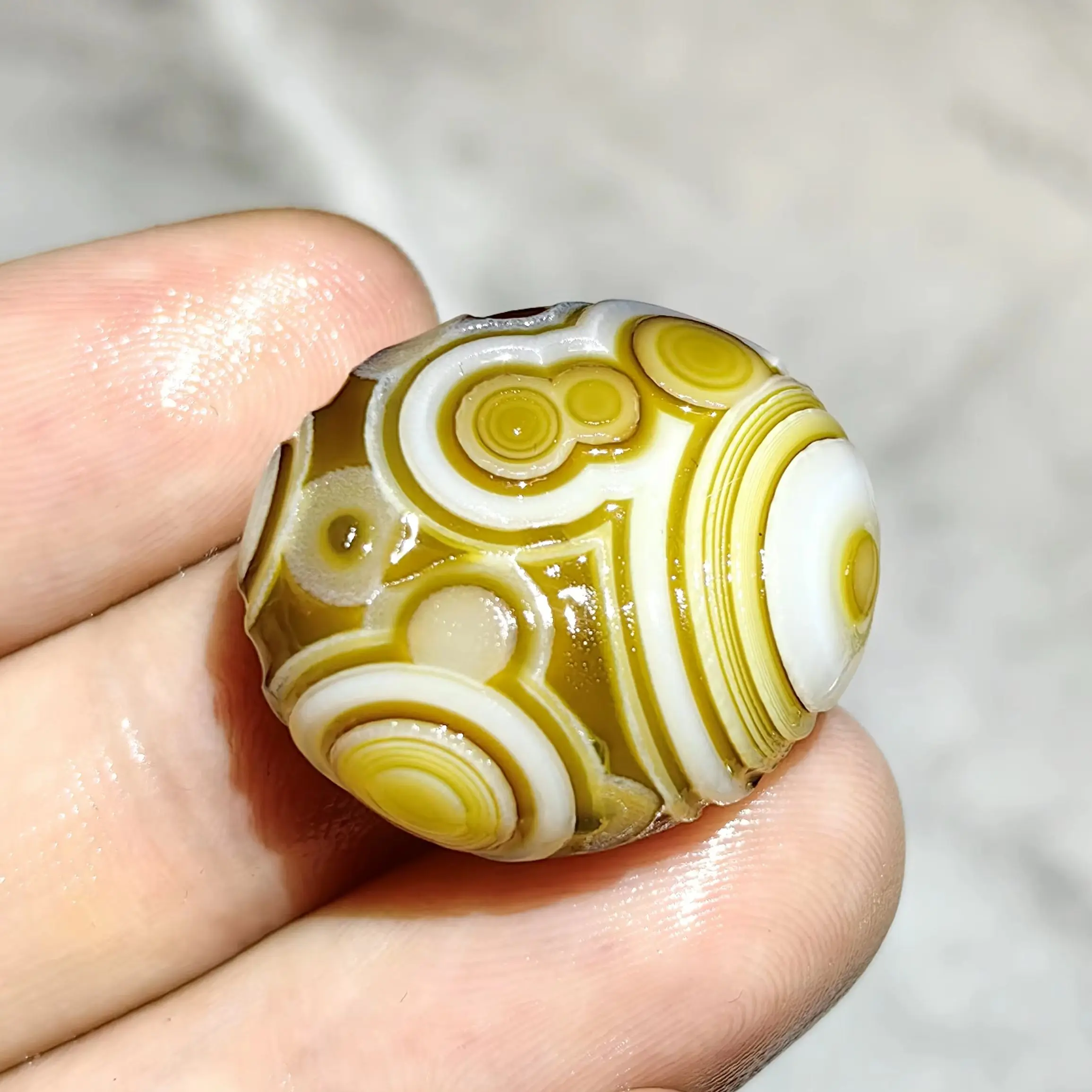 All-natural Wishing Divine Eye Agate Attract Wealth Good Luck Stress Relief Anti Evil Amulet Necklace DIY Decoration
All-natural Wishing Divine Eye Agate Attract Wealth Good Luck Stress Relief Anti Evil Amulet Necklace DIY Decoration