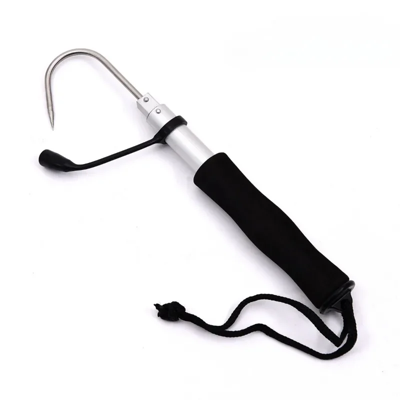Fishing Hook Retractable Stainless Steel Aluminum Alloy Sea Hook Fish Maker EVA Handle Hook Big Fish Fishing Gear Accessories
Fishing Hook Retractable Stainless Steel Aluminum Alloy Sea Hook Fish Maker EVA Handle Hook Big Fish Fishing Gear Accessories