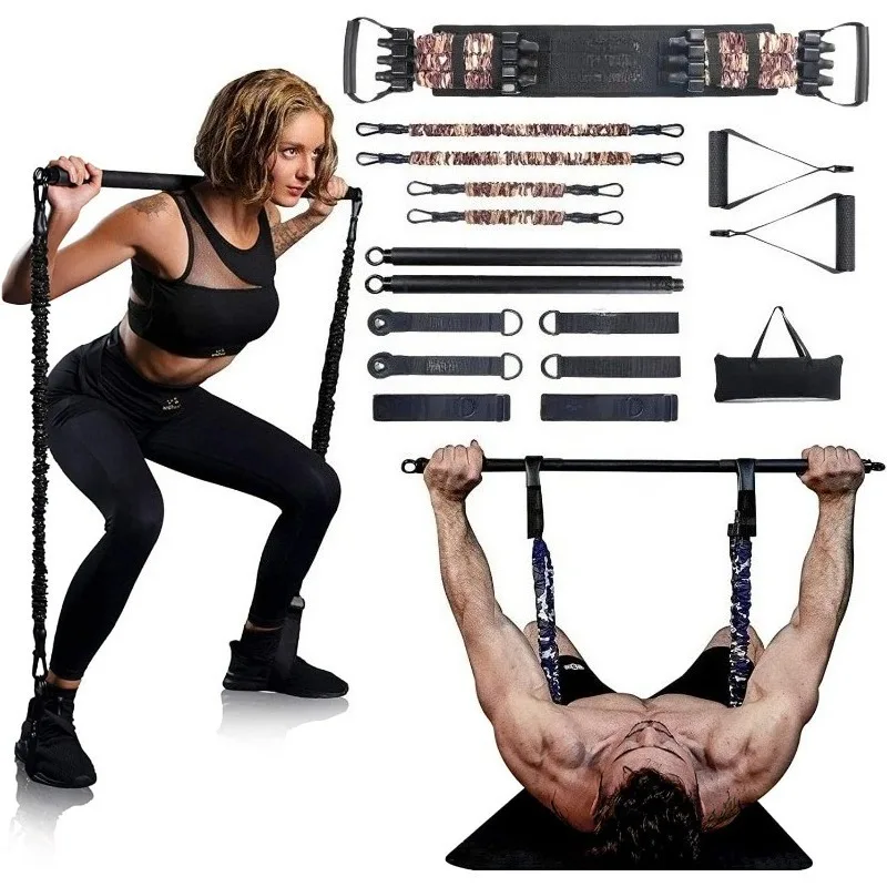 Hot Sale.Resistance Bands Bar Exercise Bands Attachment 38" Black Max Load 800lb for Home Gym Workout Full Body Workout
Hot Sale.Resistance Bands Bar Exercise Bands Attachment 38" Black Max Load 800lb for Home Gym Workout Full Body Workout