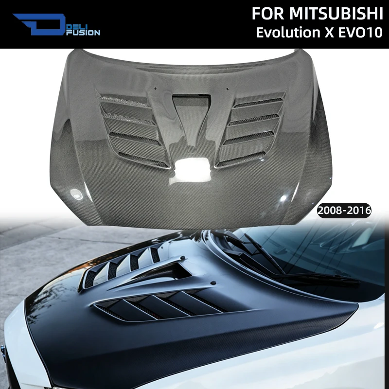 For 2008-2016 Mitsubishi Lancer Evolution X EVO10 CZ4A VRS V2 Style Carbon Vented Hood Front Engine Bonnet Car Accessories
For 2008-2016 Mitsubishi Lancer Evolution X EVO10 CZ4A VRS V2 Style Carbon Vented Hood Front Engine Bonnet Car Accessories