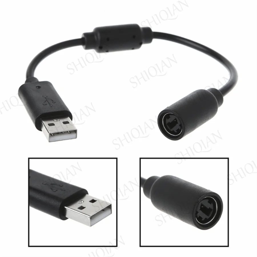 100pcs high quality USB Breakaway Connect Cable Adapter Cord Replacement For Xbox 360 xbox 360 Wired Game Controller
100pcs high quality USB Breakaway Connect Cable Adapter Cord Replacement For Xbox 360 xbox 360 Wired Game Controller