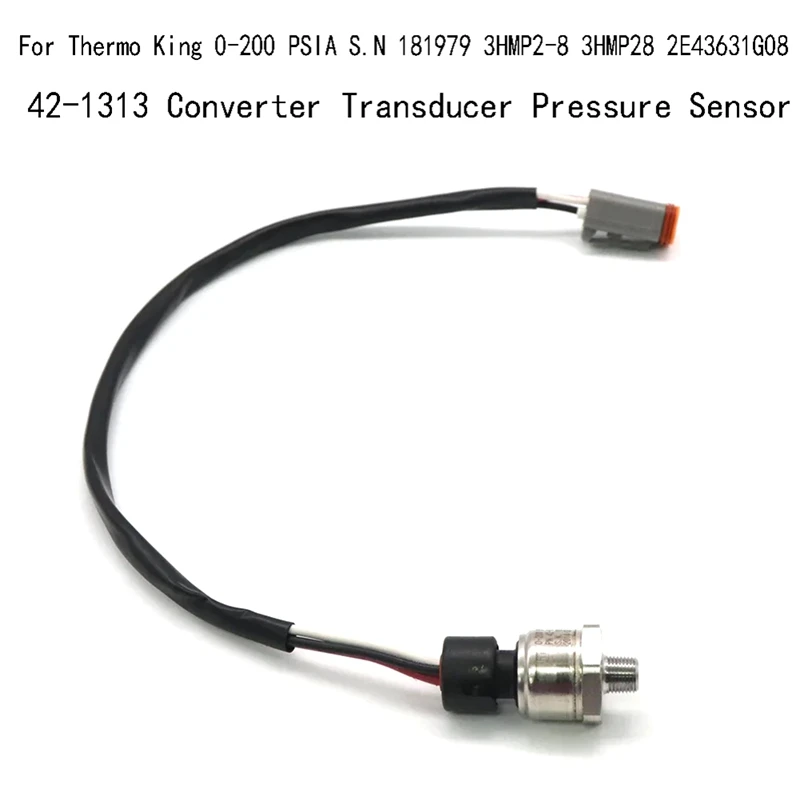 42-1313 преобразователь Датчик давления для Thermo King 0-200 PSIA S.N 181979 3HMP2-8 3HMP28 2E43631G08
42-1313 преобразователь Датчик давления для Thermo King 0-200 PSIA S.N 181979 3HMP2-8 3HMP28 2E43631G08