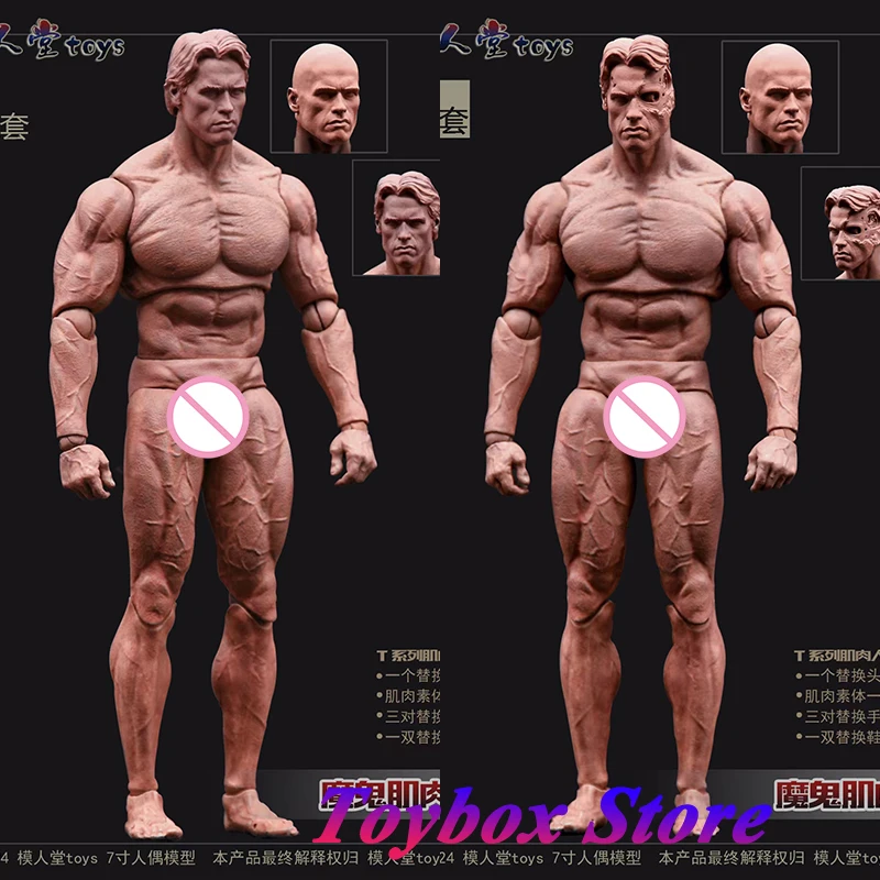 Model Hall T01 1/10 Devil Muscle Man Movable Body Burned Face Head Sculpt Design Model For 7Inches Action Figure Collection
Model Hall T01 1/10 Devil Muscle Man Movable Body Burned Face Head Sculpt Design Model For 7Inches Action Figure Collection