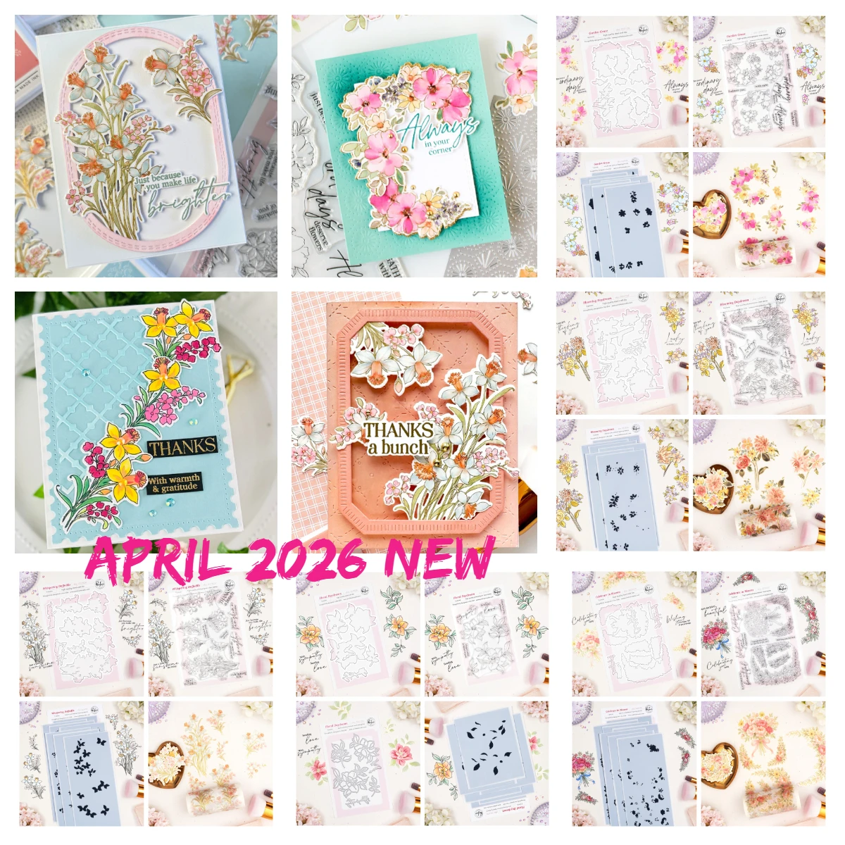 Blooming Daydream Metal Cutting Dies Stamps Hot Foil Stencils DIY Handmade Scrapbook Photo Album Diary Card Make April 2026 New
Blooming Daydream Metal Cutting Dies Stamps Hot Foil Stencils DIY Handmade Scrapbook Photo Album Diary Card Make April 2026 New