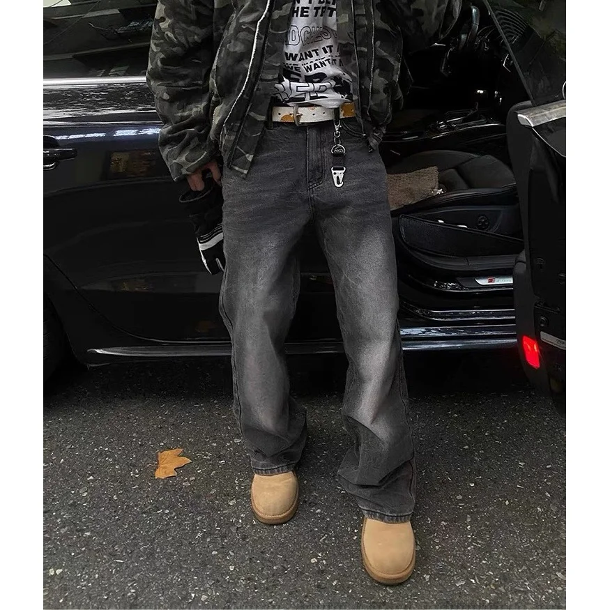 Wolf ey Water Ripple e ey Mist Sensation Cleanfit Straight Leg Slimming Flared Jeans Casual Long Pants for Teens
Wolf ey Water Ripple e ey Mist Sensation Cleanfit Straight Leg Slimming Flared Jeans Casual Long Pants for Teens