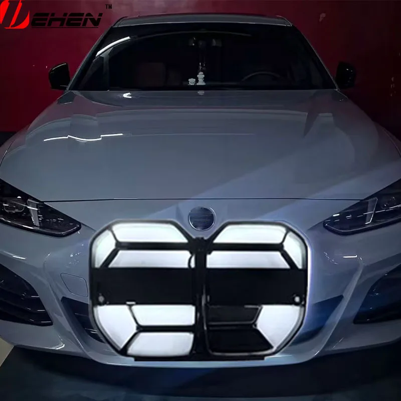 Подходит для BMW 2021-2025, новая 4-серия G22 G26 CS, светодиодная светоизлучающая замена передней решетки средней сетки
Подходит для BMW 2021-2025, новая 4-серия G22 G26 CS, светодиодная светоизлучающая замена передней решетки средней сетки