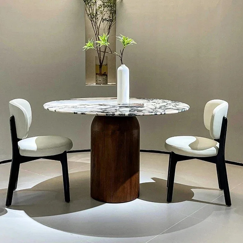 Natural purple1marble dining table light luxury high-end villa large flat floor with turntable luxury stone round dining table
Natural purple1marble dining table light luxury high-end villa large flat floor with turntable luxury stone round dining table