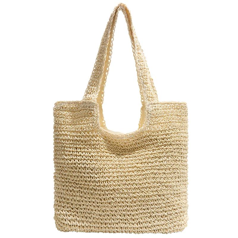 Large Capacity Women Straw Handbags High Quality Ladies Weave Shoulder Beach Bags Fashion Female Tote Messenger Bags for Women
Large Capacity Women Straw Handbags High Quality Ladies Weave Shoulder Beach Bags Fashion Female Tote Messenger Bags for Women