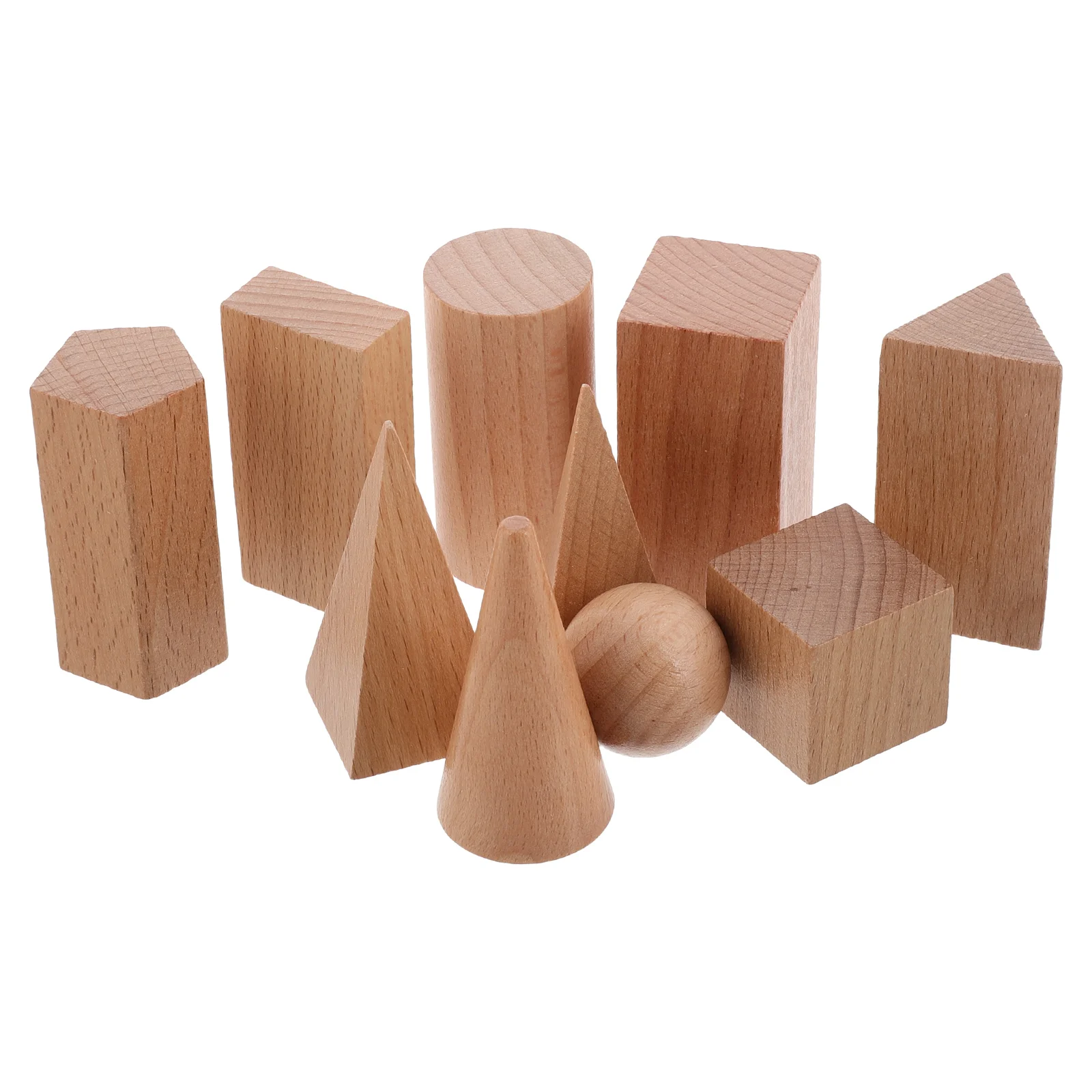 10 Pcs Geometric Model Insertion Toys Kids Wooden Blocks Shape Games Mini Geometry Solids for Classroom
10 Pcs Geometric Model Insertion Toys Kids Wooden Blocks Shape Games Mini Geometry Solids for Classroom