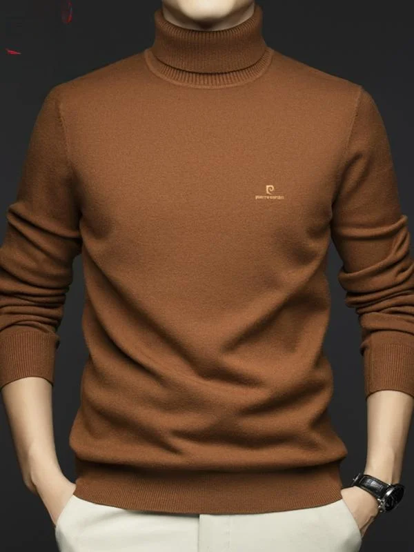 Pierre Cardin Men's Pure Wool Sweater Embroidered Fine Spun Thi Warm Winter High Collar Knitted Sweater Sli Urban Basic...
Pierre Cardin Men's Pure Wool Sweater Embroidered Fine Spun Thi Warm Winter High Collar Knitted Sweater Sli Urban Basic...