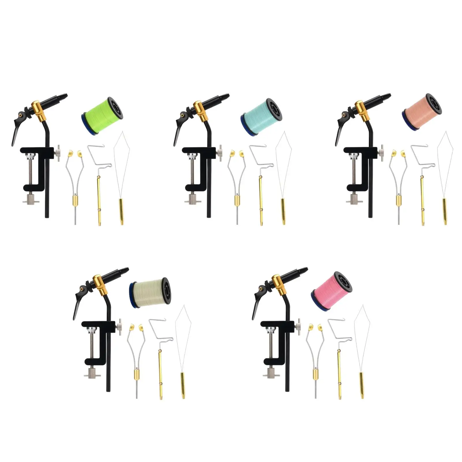 5Pcs Fly Tying Tools Portable Fly Fishing Hook Tying Tools Bobbin Holder
5Pcs Fly Tying Tools Portable Fly Fishing Hook Tying Tools Bobbin Holder