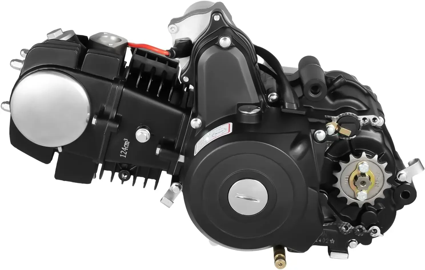 125cc 4 Stroke Engine Motor Semi Auto Transmission Electric Start ATV Quad Engine Motor with CDI Ignition Reverse Single Cylinde
125cc 4 Stroke Engine Motor Semi Auto Transmission Electric Start ATV Quad Engine Motor with CDI Ignition Reverse Single Cylinde
