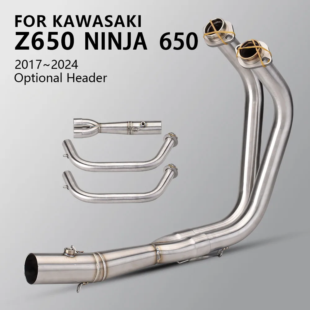 Racing Motorcycle Exhaust Slip-On Modify Front Link Pipe 51MM Interface Escape For Kawasaki NINJA 650 NINJIA650 Z650 2017-2024
Racing Motorcycle Exhaust Slip-On Modify Front Link Pipe 51MM Interface Escape For Kawasaki NINJA 650 NINJIA650 Z650 2017-2024
