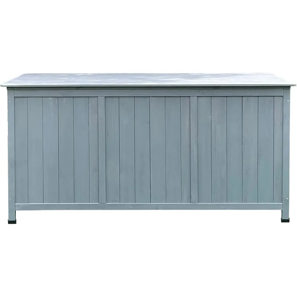 8 Cu. Ft. Capacity Storage Bin Pool Supplies Folding Box Large Spacious Container for Patio Furniture Accessories Grey & Pillows
8 Cu. Ft. Capacity Storage Bin Pool Supplies Folding Box Large Spacious Container for Patio Furniture Accessories Grey & Pillows