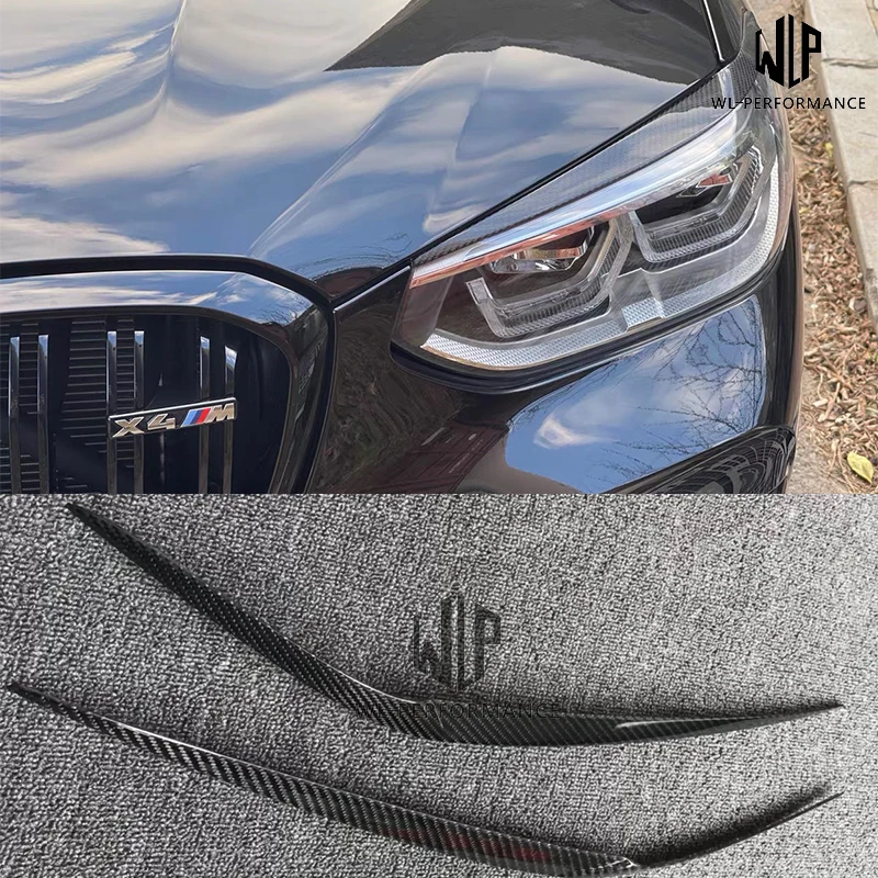 High Quality Carbon Fiber Car Body Front Headlight Eyebrows Car Styling For Bmw G01 X3 F97 X3M X4M
High Quality Carbon Fiber Car Body Front Headlight Eyebrows Car Styling For Bmw G01 X3 F97 X3M X4M