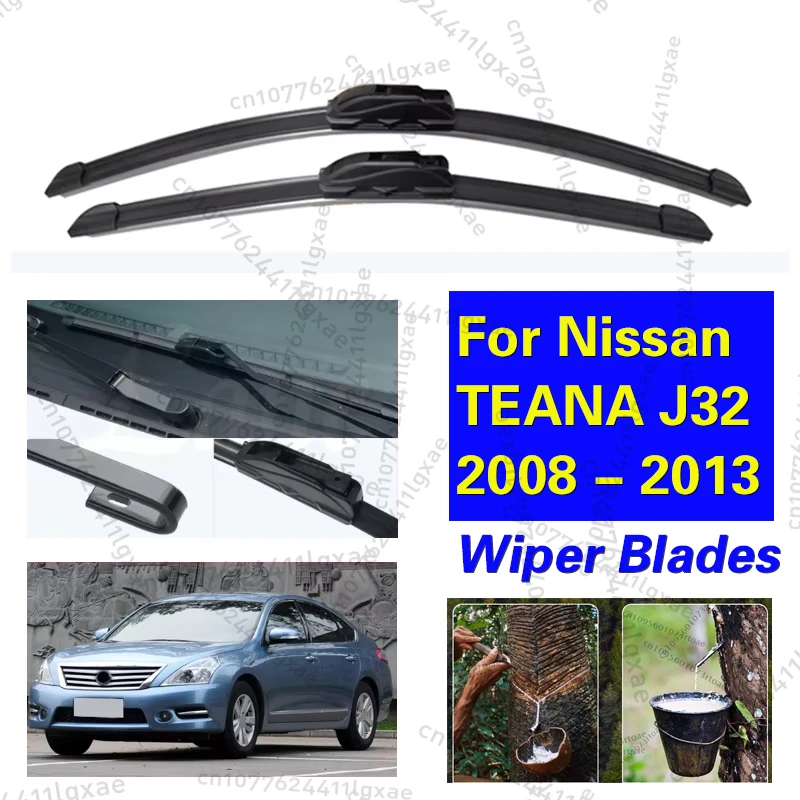 Wiper Front Wiper Blades For Nissan TEANA J32 2008 - 2013 Windshield Windscreen Window Brushes U Hook Arms 2010 2011 2012 26"17"
Wiper Front Wiper Blades For Nissan TEANA J32 2008 - 2013 Windshield Windscreen Window Brushes U Hook Arms 2010 2011 2012 26"17"