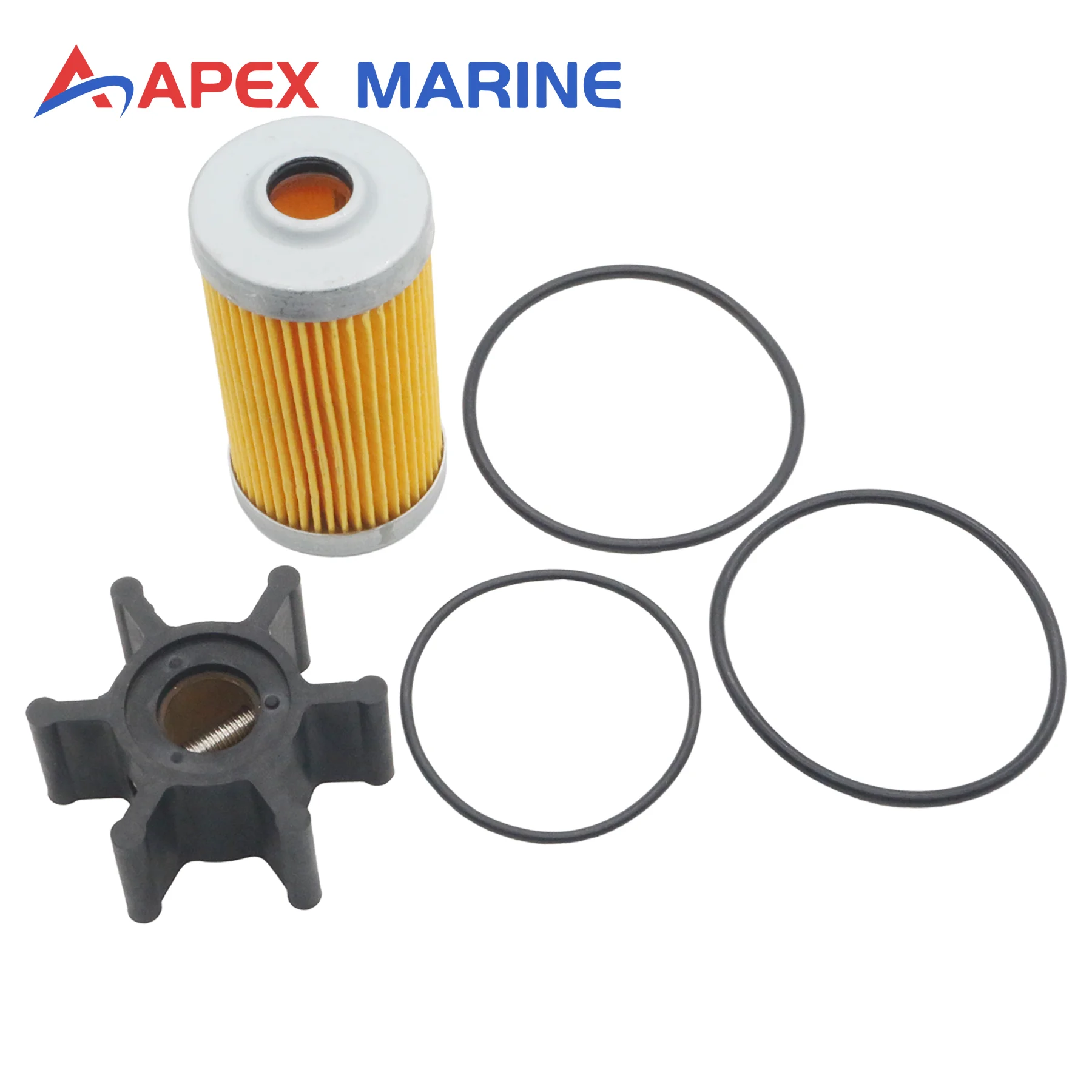 Cooling Water Pump Impeller W/ Fuel Filter Repair Kit for Yanmar Marine 2YM 3YM 3YM20 3YM27 3YM30 2YM15 2GM20 3GM30 Serie Engine
Cooling Water Pump Impeller W/ Fuel Filter Repair Kit for Yanmar Marine 2YM 3YM 3YM20 3YM27 3YM30 2YM15 2GM20 3GM30 Serie Engine