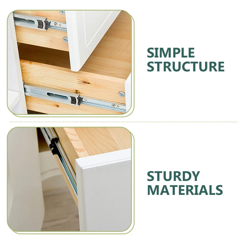 1 set Plastic Drawer Slides Heavy Duty Cabinet Rails For Kitchen Cupboard Storage Furniture Sliders Replacement
1 set Plastic Drawer Slides Heavy Duty Cabinet Rails For Kitchen Cupboard Storage Furniture Sliders Replacement