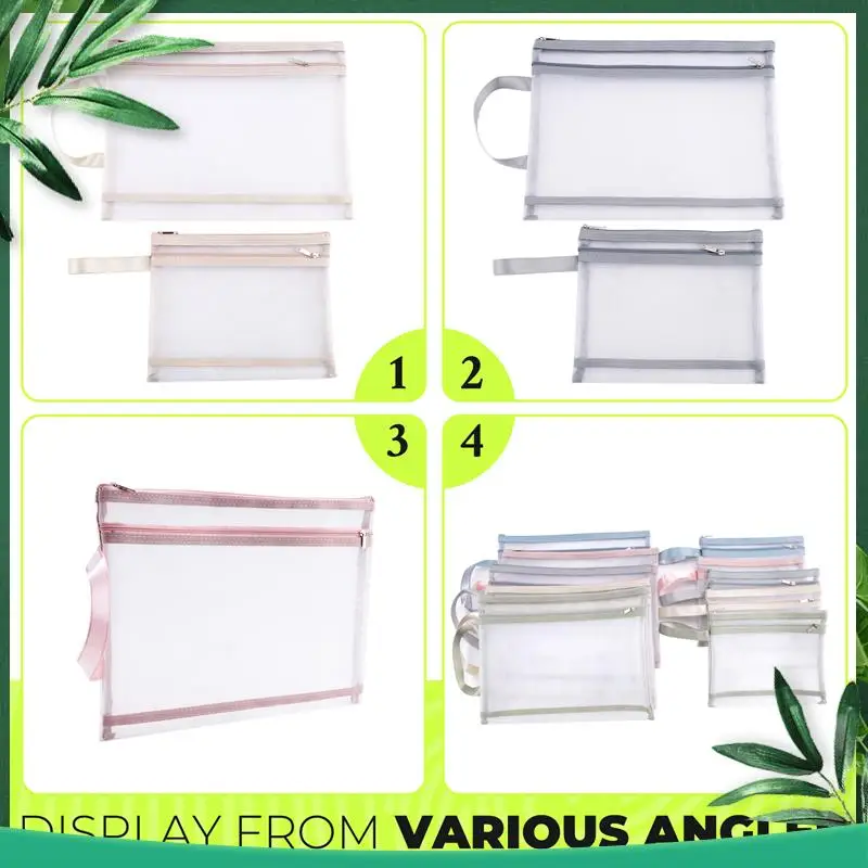 (NEW) 10 Pack Colored Double-Layer Mesh Zipper Pouch Bags, Building Block Sets Toy Storage & Organization 5Pcs A4+5Pcs A5 Easy I
(NEW) 10 Pack Colored Double-Layer Mesh Zipper Pouch Bags, Building Block Sets Toy Storage & Organization 5Pcs A4+5Pcs A5 Easy I