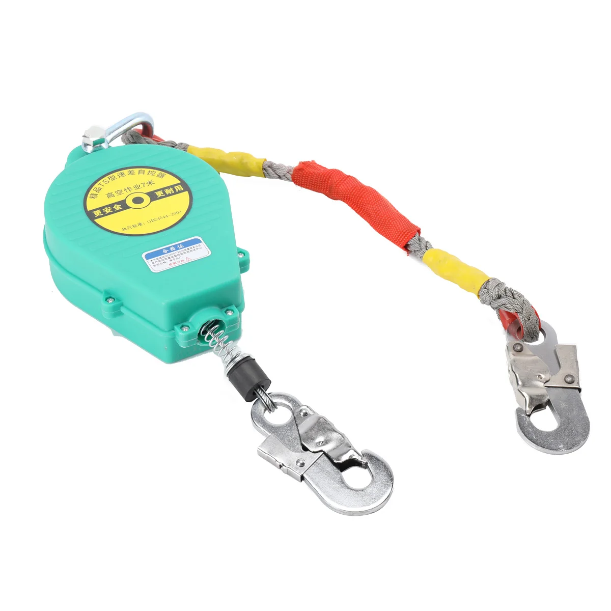 23ft Self Retracting Lifeline 330lbs Fall Arrester Fall Protection Dual Swivels Alloy Steel Hook Flame Retardant Steel Wire Rope
23ft Self Retracting Lifeline 330lbs Fall Arrester Fall Protection Dual Swivels Alloy Steel Hook Flame Retardant Steel Wire Rope
