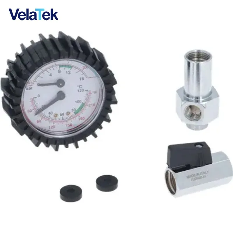 Adapted for Portafilter Pressure Temp Gauge Black Tester Kit ø 3/8 Espresso - Rocket Gaggia 5173101
Adapted for Portafilter Pressure Temp Gauge Black Tester Kit ø 3/8 Espresso - Rocket Gaggia 5173101