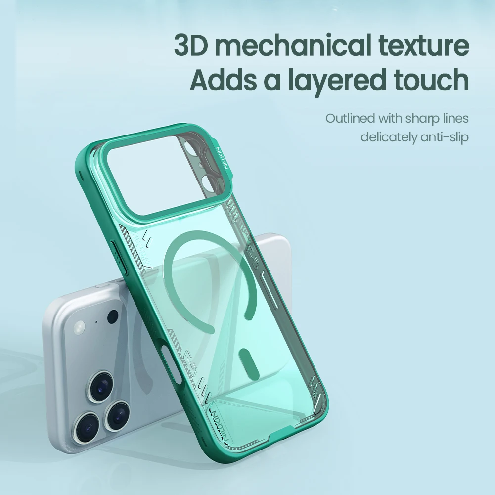 Для iPhone 17 Pro max/17 Pro магнитный чехол Nillkin iceblade Prop защита камеры с подставкой задняя крышка чехол для телефона
Для iPhone 17 Pro max/17 Pro магнитный чехол Nillkin iceblade Prop защита камеры с подставкой задняя крышка чехол для телефона