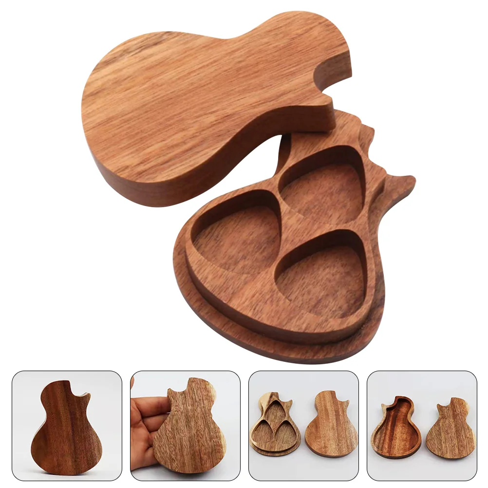 Guitar Accessories Keychain Pick Guitars Mini Wood Holder Trumpet Flip Folder Storage Box
Guitar Accessories Keychain Pick Guitars Mini Wood Holder Trumpet Flip Folder Storage Box