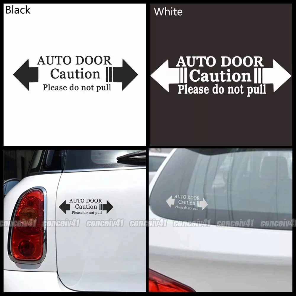 1PC Car Sticker Auto Door Warning Caution Please Do Not Pull New Automatic Home Decal Door Sticker Auto Styling Accessories
1PC Car Sticker Auto Door Warning Caution Please Do Not Pull New Automatic Home Decal Door Sticker Auto Styling Accessories