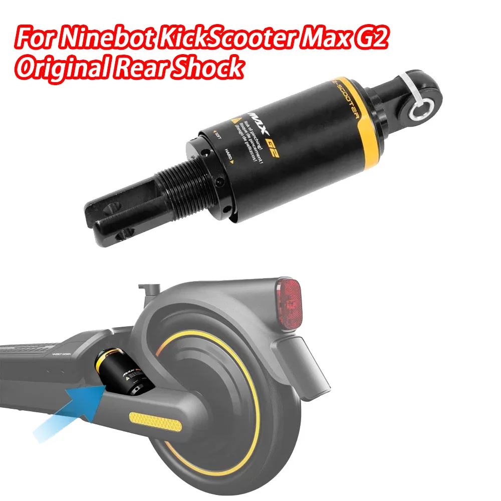 Оригинальный задний амортизатор для электрического скутера Ninebot Max G2 G65 KickScooter, пневматическая подвеска, велосипедные детали
Оригинальный задний амортизатор для электрического скутера Ninebot Max G2 G65 KickScooter, пневматическая подвеска, велосипедные детали