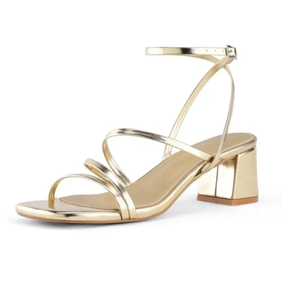 Shoe'N Tale Strappy Heels for Women Low Chunky Block Heel Dress Shoes Square Open Toe Ankle Strap Heeled Sandals
Shoe'N Tale Strappy Heels for Women Low Chunky Block Heel Dress Shoes Square Open Toe Ankle Strap Heeled Sandals