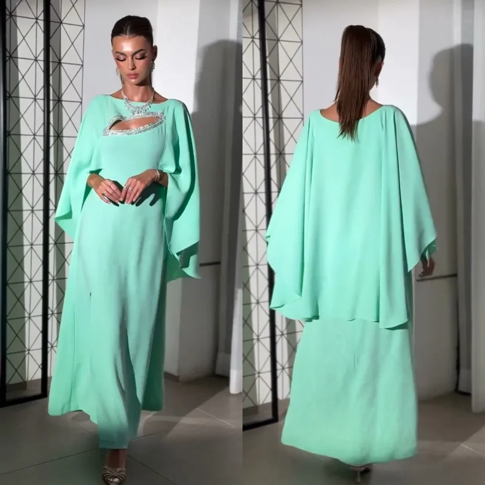 Customized Jersey Sequined Evening A-line O-Neck Bespoke Occasion Gown Midi Dresses
Customized Jersey Sequined Evening A-line O-Neck Bespoke Occasion Gown Midi Dresses