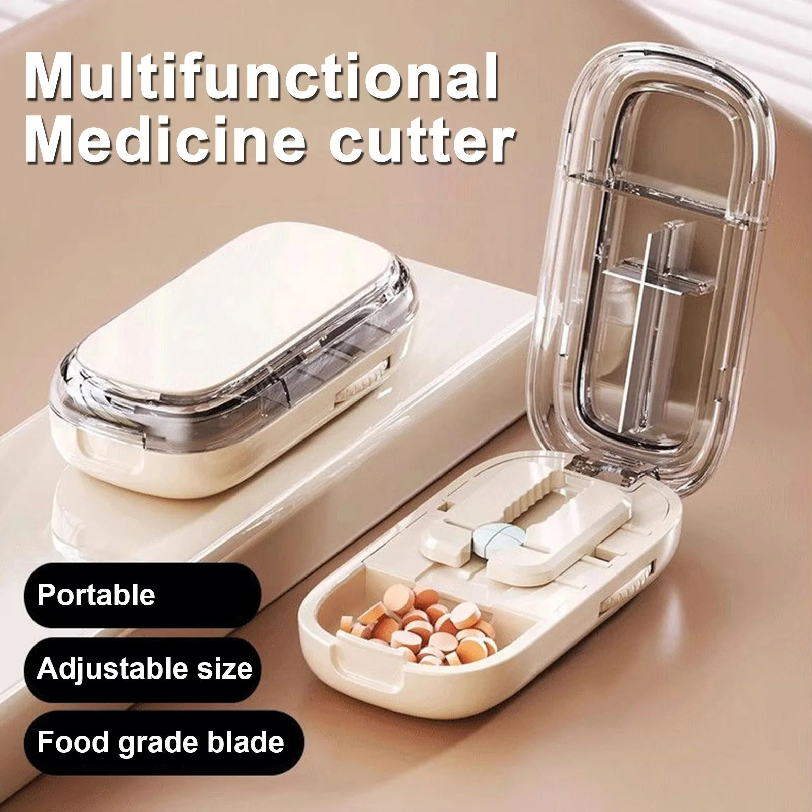 Портативный мини-органайзер для таблеток на 4 отделения: еженедельный контейнер для лекарств и витаминов, герметичный футляр для путешествий
Портативный мини-органайзер для таблеток на 4 отделения: еженедельный контейнер для лекарств и витаминов, герметичный футляр для путешествий