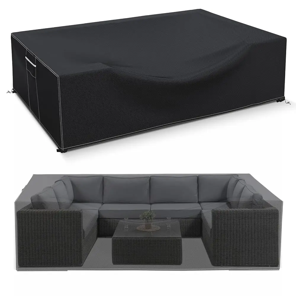 Patio Furniture Covers Waterproof, Heavy Duty 600D Outdoor Furniture Covers For Outside Sectional Sofa Set,Tear Resistance And
Patio Furniture Covers Waterproof, Heavy Duty 600D Outdoor Furniture Covers For Outside Sectional Sofa Set,Tear Resistance And