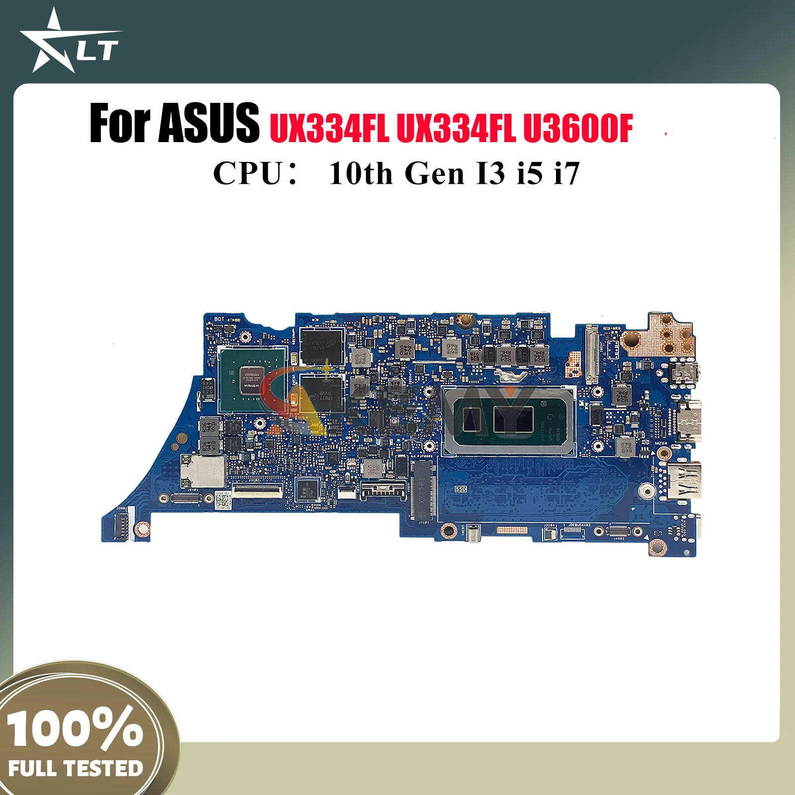 Материнская плата UX334FL для ноутбука ASUS ZenBook UX334FL U3600F UX334F UX463FL U4600F с 10-го поколения I3 i5 i7 100% тест в порядке
Материнская плата UX334FL для ноутбука ASUS ZenBook UX334FL U3600F UX334F UX463FL U4600F с 10-го поколения I3 i5 i7 100% тест в порядке