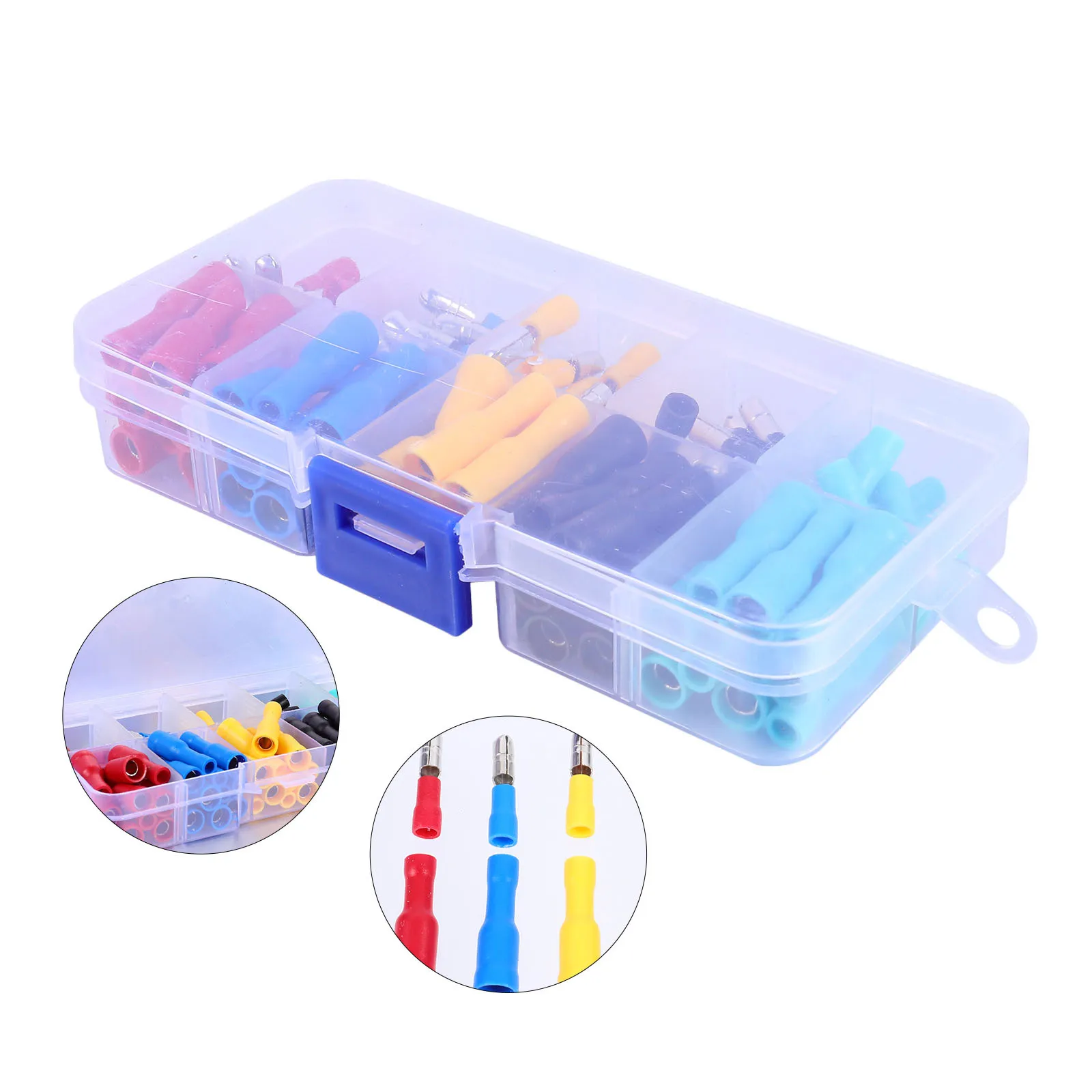 100Pcs Copper Wire Terminal Connectors Durable Crimp Butt Butt Terminals Wide Port Suitable for Electrical Cable Connections
100Pcs Copper Wire Terminal Connectors Durable Crimp Butt Butt Terminals Wide Port Suitable for Electrical Cable Connections