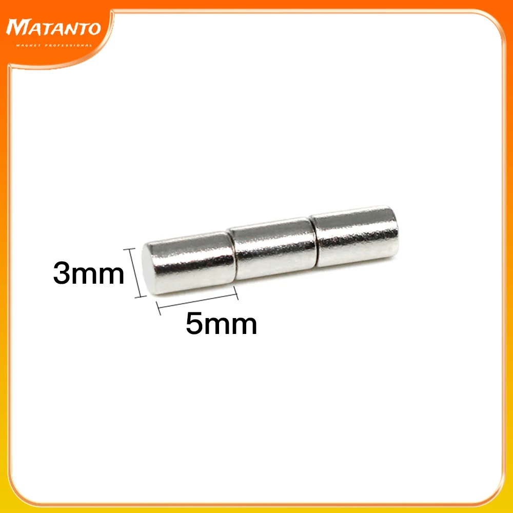 50/100/200/500/1000PCS 3x5 Powerful Magnetic Magnets Disc 3mm x 5mm Small Round Permanent Neodymium Magnets Strong 3x5mm 3*5 mm
50/100/200/500/1000PCS 3x5 Powerful Magnetic Magnets Disc 3mm x 5mm Small Round Permanent Neodymium Magnets Strong 3x5mm 3*5 mm