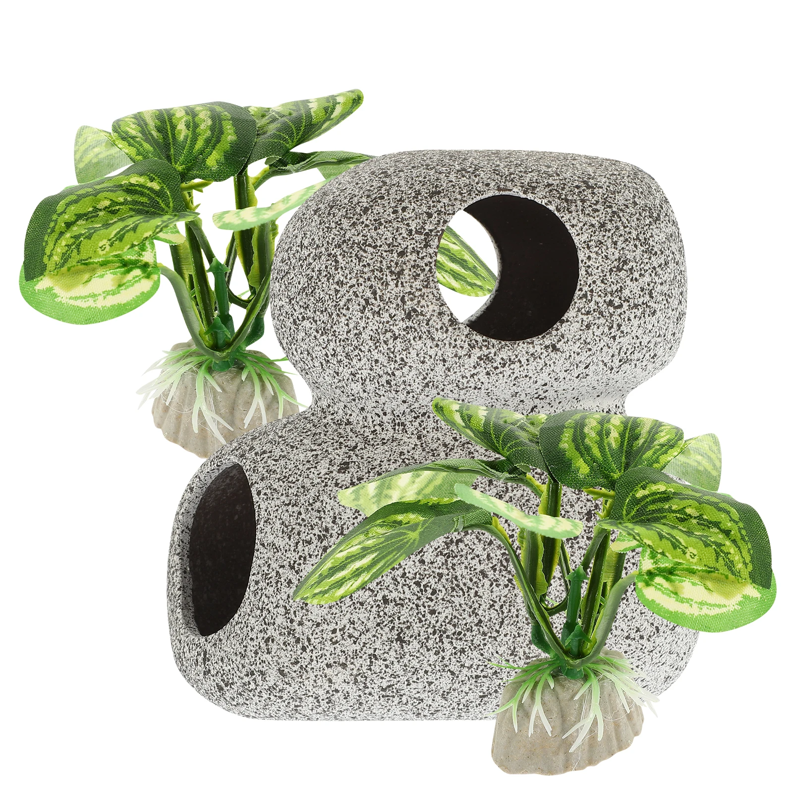 2 Small Grass in Double Clay Pots Simulated Aquarium Plant Set Decorative Fish Tank Cave Vivid Aquarium Decorations Wear
2 Small Grass in Double Clay Pots Simulated Aquarium Plant Set Decorative Fish Tank Cave Vivid Aquarium Decorations Wear