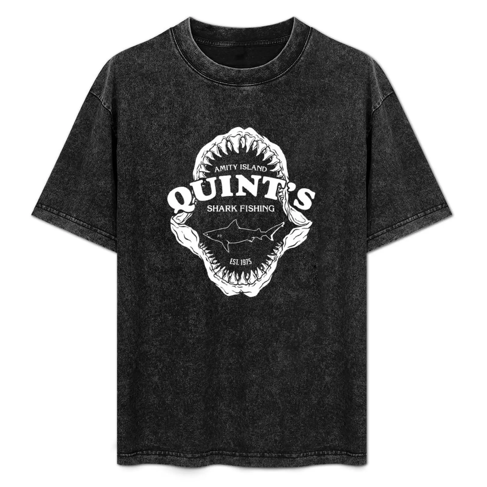 Quints Shark Fishing - Jaws T-Shirt Festival Casual Short Sleeve
Quints Shark Fishing - Jaws T-Shirt Festival Casual Short Sleeve