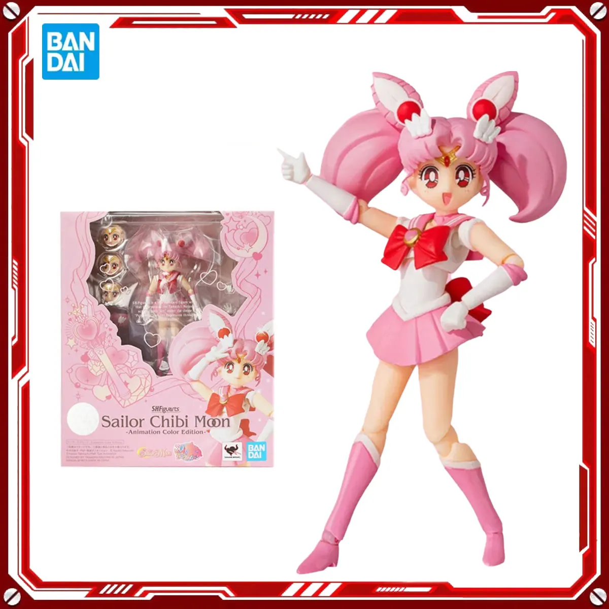 Bandai Genuine Sailor Moon Anime Model Kits Sailor Chibi Moon Animation Color Toys SHF Action Assembly Model Christmas Present
Bandai Genuine Sailor Moon Anime Model Kits Sailor Chibi Moon Animation Color Toys SHF Action Assembly Model Christmas Present