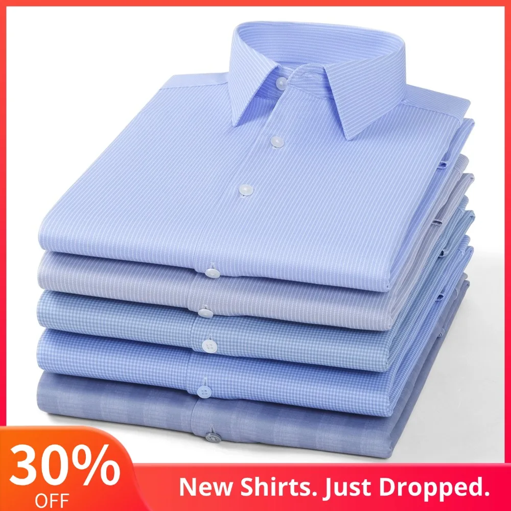 Premium Men's Non-Iron Stretch Silk Shirt - Wrinkle-Free Silky Smooth Comfort Plaid & Striped Long Sleeve Button-Down Shirts
Premium Men's Non-Iron Stretch Silk Shirt - Wrinkle-Free Silky Smooth Comfort Plaid & Striped Long Sleeve Button-Down Shirts